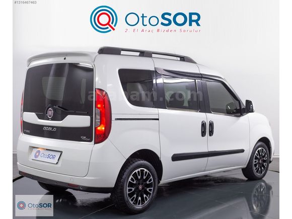 OTOSOR'DAN 174 BİN PEŞİN,24 AY SENETLİ 2017 FİAT DOBLO ORİJİNAL