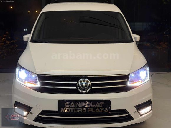 CANPOLAT MOTORS 2017 CADDY 2.0 DSG EXCULUSİVE BOYASIZ 180 BİNDE