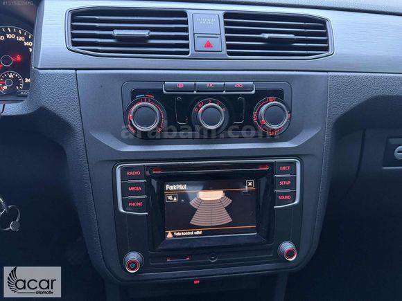 HATASIZ 2017 CADDY 2.0 TDI 92 BİN KM' DE