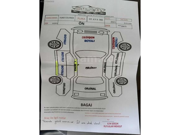 SEVİLEN AUTO dan FORT CURRİER 100lük KARTA FARKSIZ TEK ÇEKİM