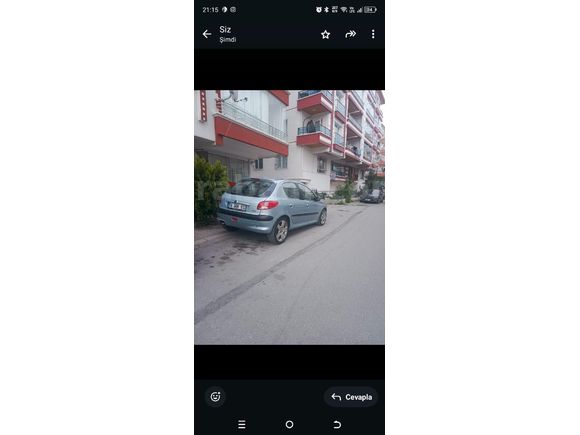 Sahibinden Peugeot 206 1.4 XR 2003 Model  284.000 km Gri (Gümüş)