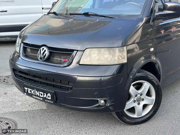 TEKİNDAĞDAN SENET VE KREDİLİ SATIŞ2008 2.5TDI TRENDLİN CARAVELLE