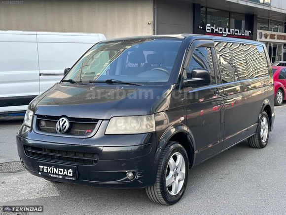 TEKİNDAĞDAN SENET VE KREDİLİ SATIŞ2008 2.5TDI TRENDLİN CARAVELLE