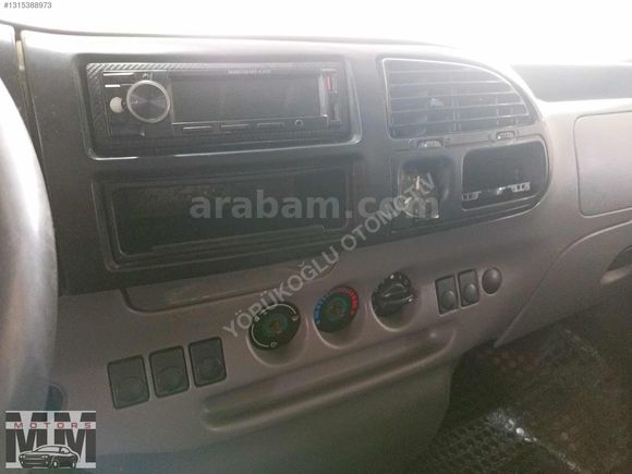 1999 FORD TRANSİT YARIM CAMLI 100VAN 5+1 KOLTUK PANELVAN BAKIMLI