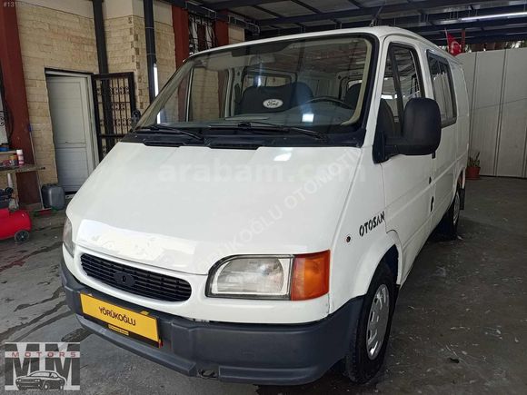 1999 FORD TRANSİT YARIM CAMLI 100VAN 5+1 KOLTUK PANELVAN BAKIMLI