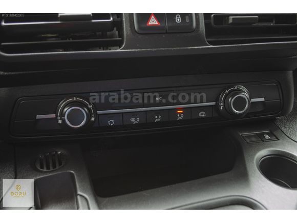 DORU'DAN BOYASIZ HATASIZ 2020 PEUGEOT PARTNER 1.5 COMFORT