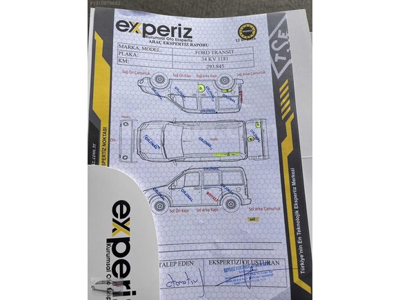 BOZAN OTOMOTİV DEN 2013 FORT 2013 L İLK SAHİBİNDEN