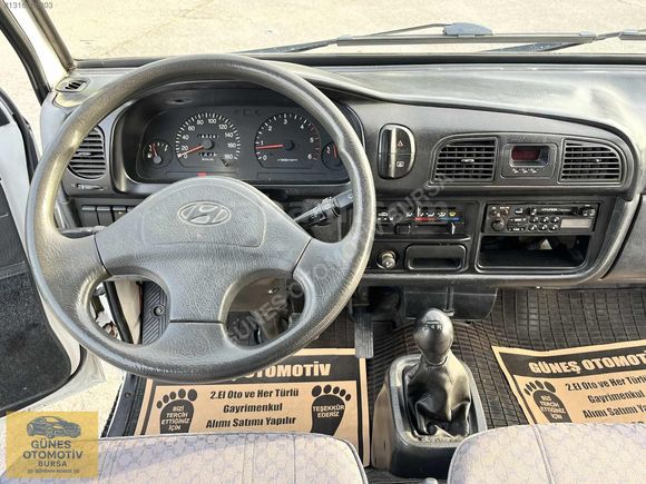 2004 Model ORJİNAL 163 BİN KM DE 4+1 City Van Hyundai EMSALSİZ