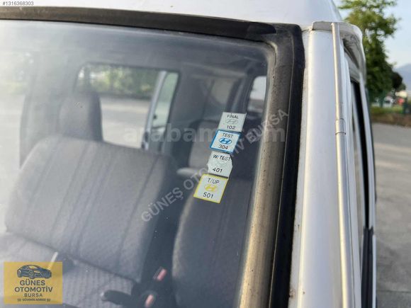 2004 Model ORJİNAL 163 BİN KM DE 4+1 City Van Hyundai EMSALSİZ