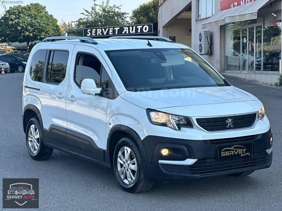 SERVET AUTO''DAN 2019 PEUGEOT RİFTER ALLURE HATASIZ