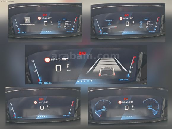 GAP-AUTO"DAN"2025"MODEL"GT-RİFTER"30,000-KM"1.5-130HP"HATASIZ"
