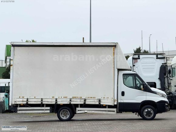 NEŞELİ İSTANBUL-2019 MODEL İVECO DAİLY 35-150 KAYAR PERDE KASA