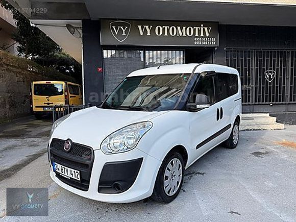 2014 FİAT DOBLO COMBİ 1.6 + OTOMOBİL RUHSATLI + HASAR KAYITSIZ