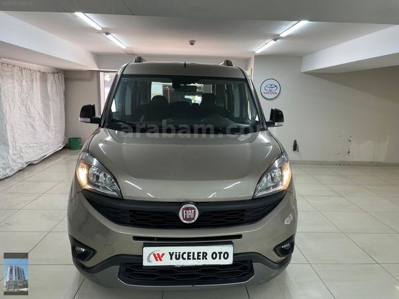 YÜCELER OTO'DAN 2023 FİAT DOBLO TREKKİNG 1.6 M.JET HATASIZ