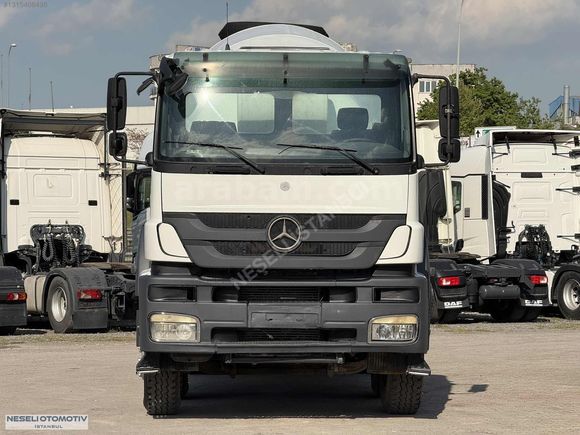 NEŞELİ İSTANBUL- 2010 MERCEDES AXOR 4140 MİKSER 12M³+SIFIR KAZAN