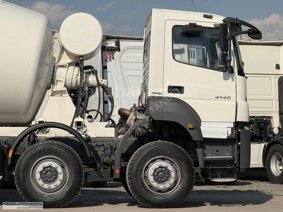 NEŞELİ İSTANBUL- 2010 MERCEDES AXOR 4140 MİKSER 12M³+SIFIR KAZAN