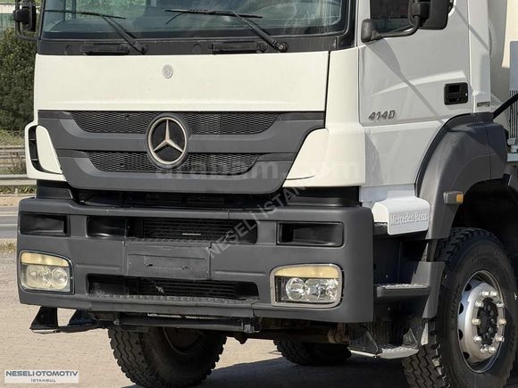 NEŞELİ İSTANBUL- 2010 MERCEDES AXOR 4140 MİKSER 12M³+SIFIR KAZAN