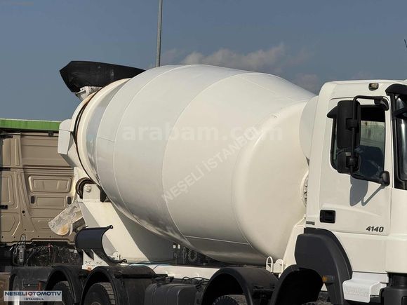 NEŞELİ İSTANBUL- 2010 MERCEDES AXOR 4140 MİKSER 12M³+SIFIR KAZAN
