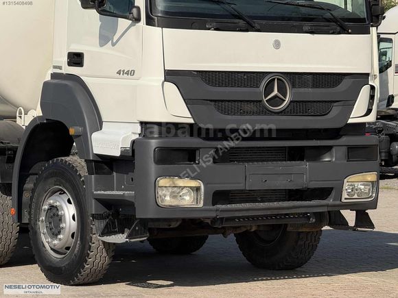NEŞELİ İSTANBUL- 2010 MERCEDES AXOR 4140 MİKSER 12M³+SIFIR KAZAN