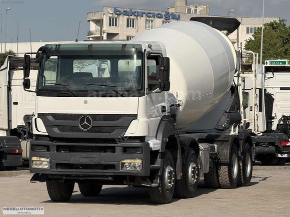 NEŞELİ İSTANBUL- 2010 MERCEDES AXOR 4140 MİKSER 12M³+SIFIR KAZAN