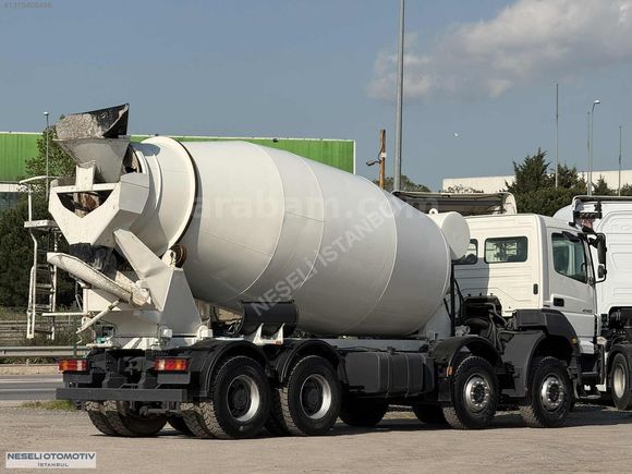 NEŞELİ İSTANBUL- 2010 MERCEDES AXOR 4140 MİKSER 12M³+SIFIR KAZAN