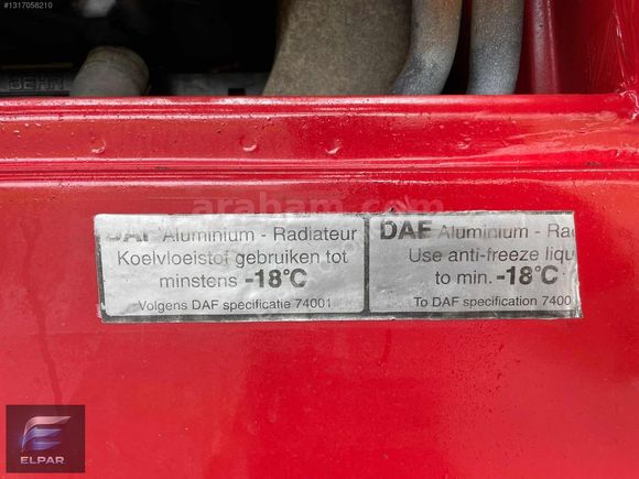 ELPAR'DAN 1997 DAF XF 95.480 ROTİNGERLİ TENTELİ ORJ. 742 BİN KM