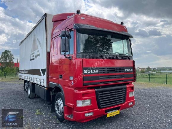 ELPAR'DAN 1997 DAF XF 95.480 ROTİNGERLİ TENTELİ ORJ. 742 BİN KM