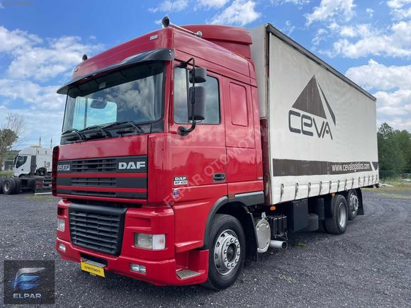 ELPAR'DAN 1997 DAF XF 95.480 ROTİNGERLİ TENTELİ ORJ. 742 BİN KM