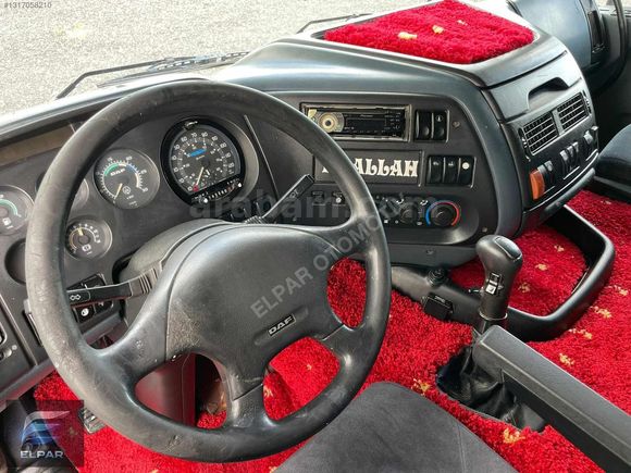 ELPAR'DAN 1997 DAF XF 95.480 ROTİNGERLİ TENTELİ ORJ. 742 BİN KM