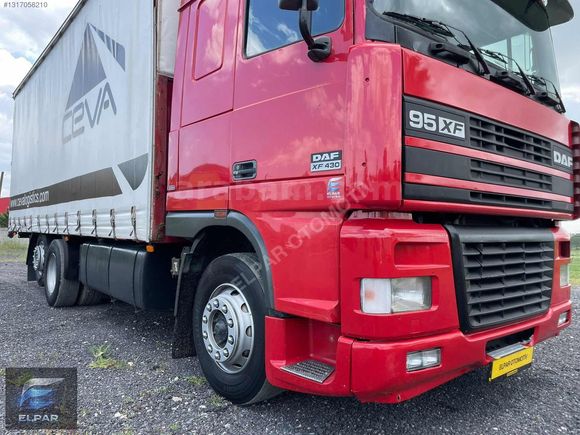 ELPAR'DAN 1997 DAF XF 95.480 ROTİNGERLİ TENTELİ ORJ. 742 BİN KM