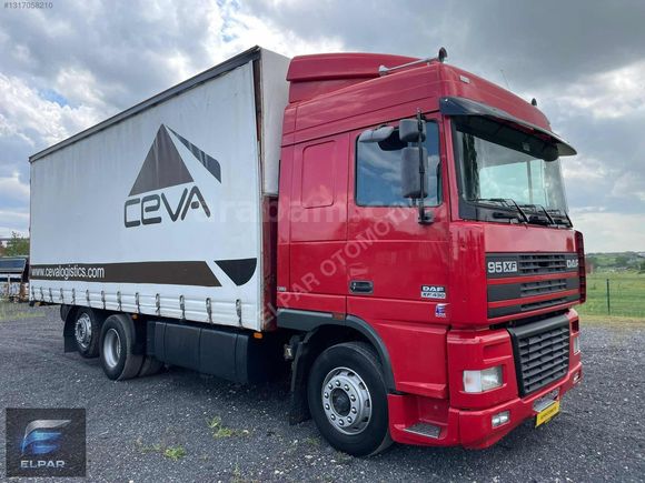 ELPAR'DAN 1997 DAF XF 95.480 ROTİNGERLİ TENTELİ ORJ. 742 BİN KM