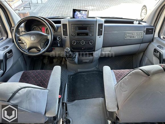 UZUNOĞLU | 2017 VOLKSWAGEN CRAFTER OKUL PAKET 16+1 ÇİFT KLİMA