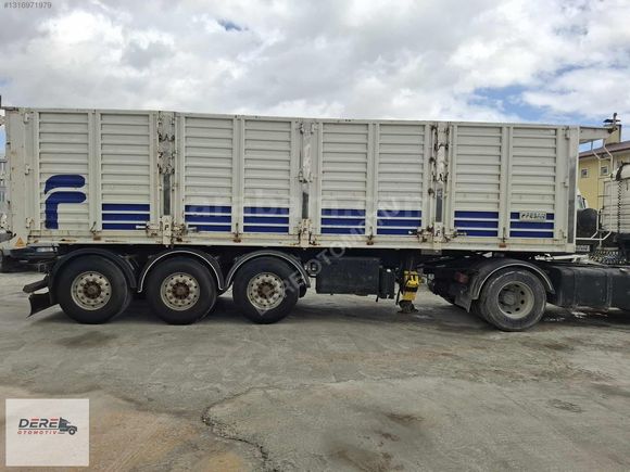 DERE OTOMOTİV'DEN 2018 MODEL FESAN DANGAL DAMPER DORSE 8.60