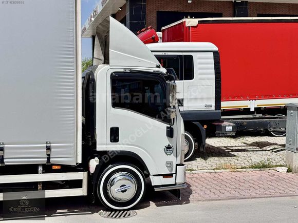 2016 ISUZU NPR LONG ORJ 320.BİN KM'DE KLİMALI KAYAR PERDE