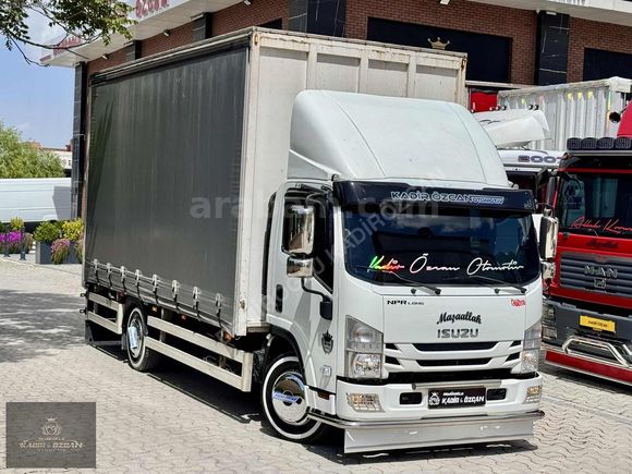 2016 ISUZU NPR LONG ORJ 320.BİN KM'DE KLİMALI KAYAR PERDE