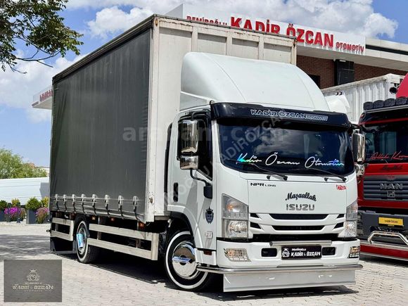 2016 ISUZU NPR LONG ORJ 320.BİN KM'DE KLİMALI KAYAR PERDE
