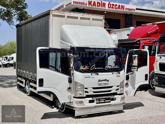2016 ISUZU NPR LONG ORJ 320.BİN KM'DE KLİMALI KAYAR PERDE
