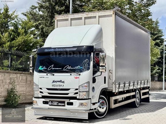 2016 ISUZU NPR LONG ORJ 320.BİN KM'DE KLİMALI KAYAR PERDE