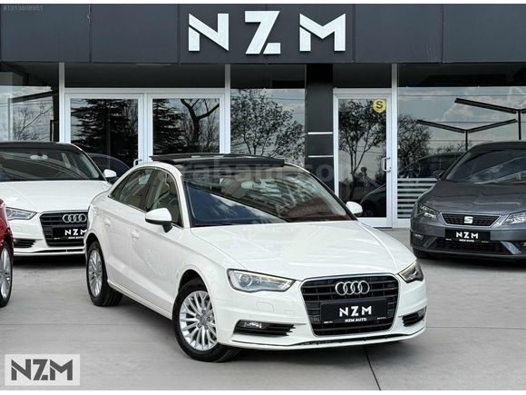BOYASIZ 2015 Audi A3 1.6Tdı Ambiente S-Tronic-CamTavn-139.000'Km