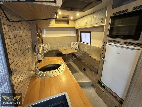 BURAK AUTO"DAN TAM DOLULUKTA 50BİN KM MOTOKARAVAN K.K 12 TAKSİT