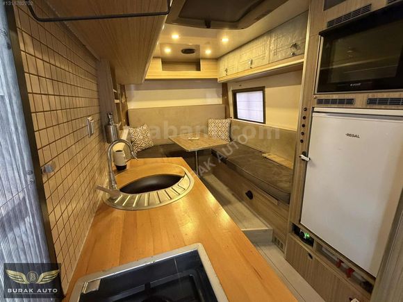 BURAK AUTO"DAN TAM DOLULUKTA 50BİN KM MOTOKARAVAN K.K 12 TAKSİT
