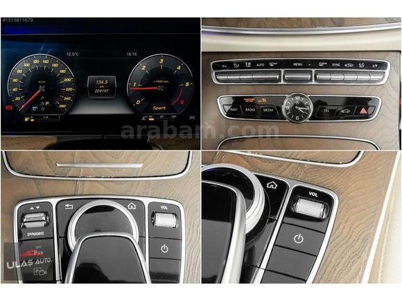 ULAŞ AUTO'DAN 2017 MERCEDES E220D 4 MATİC ISITMA/COMMAND/CAM TAV