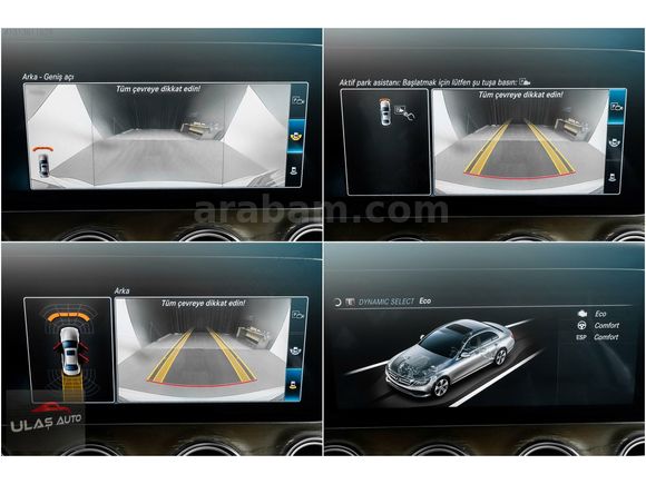ULAŞ AUTO'DAN 2017 MERCEDES E220D 4 MATİC ISITMA/COMMAND/CAM TAV