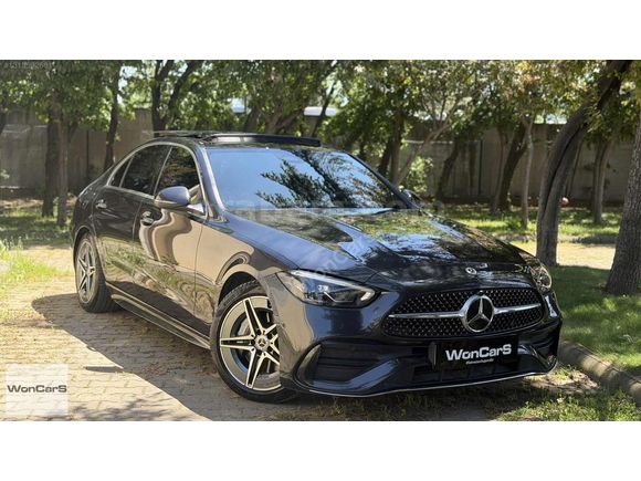 2022 C200 AMG 4MATİC 23 BİNDE KM HATASIZ İLK EL WONCARS YEŞİLKÖY