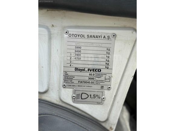 AVCILAR OTOMOTİV'DEN EKSİKSİZ IVECO 65-9!