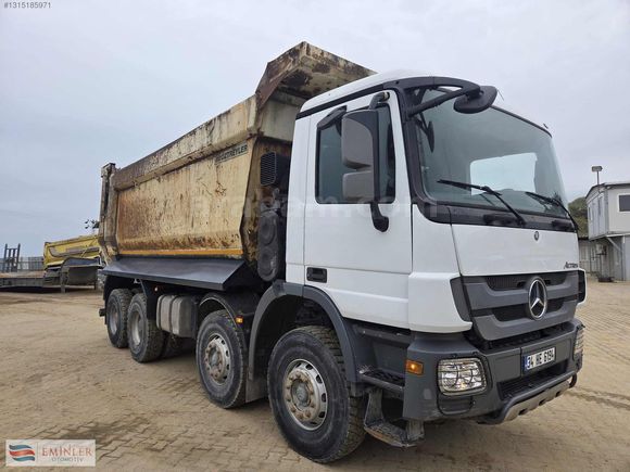 EMiNLER | 2011 MERCEDES-BENZ ACTROS 4151 8x4, V8, ORiJiNAL...