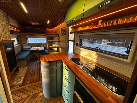 GÖKDEMİR GROUP'TAN 2025 YAPIMI BALKONLU ŞÖMİNELİ LÜKS KARAVAN