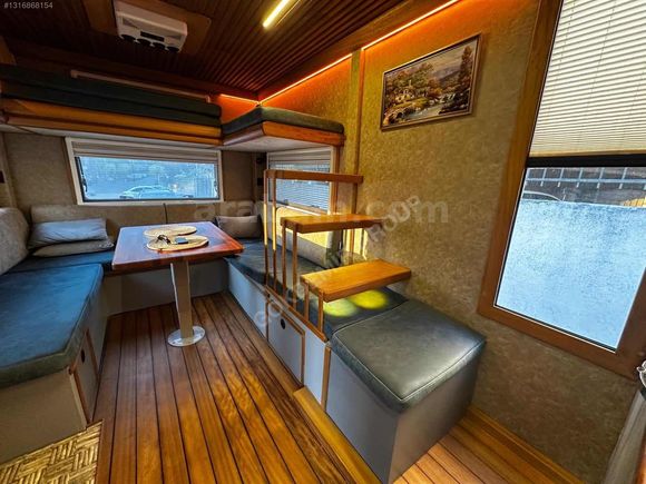 GÖKDEMİR GROUP'TAN 2025 YAPIMI BALKONLU ŞÖMİNELİ LÜKS KARAVAN