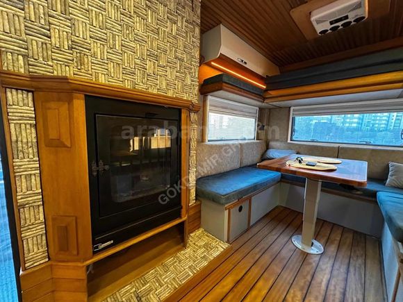 GÖKDEMİR GROUP'TAN 2025 YAPIMI BALKONLU ŞÖMİNELİ LÜKS KARAVAN