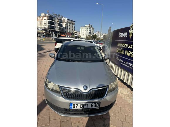 Sahibinden Skoda Rapid 1.4 TDI Ambition 2016 Model Antalya 187000 km Gri